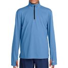 Nike Boys 1/2 Zip Long Sleeve Blue Beyond/Reflective Silver FN8375 489