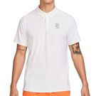 Nike Court Advantage Polo Mens White/Black FZ6907 100
