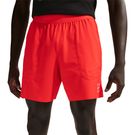 Nike Court 6 inch Advantage Short Mens Chile Red/White FZ6913 673