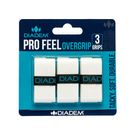 Diadem Pickleball Pro Feel Grip (3pk) White GRP FEEL 03 WHT
