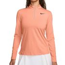 Nike Victory 1/2 Zip Long Sleeve Top Womens Apricot Agate/White HF6586 844