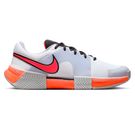 Nike Zoom GP Challenge 1 Premium Mens Tennis Shoe White/Hot Lava/Wolf Grey HV1489 100