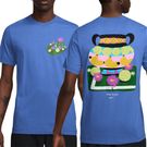 Nike Court Tee Shirt Mens Comet Blue HV1717 411