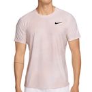 Nike Court Dri Fit Advantage Slam Crew Mens Pearl Pink/Salt Red/Black IB1016 664