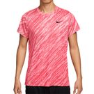 Nike Court Dri Fit Printed Victory Crew Mens Pink Foam/Black IB1530 663