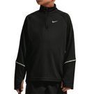 Nike Boys Short Sleeve Miler Crew Black/Reflective Silver IF2426 010