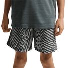 Nike Boys Dri Fit Printed Short Black/Light Smoke Grey/White IF2436 010