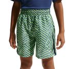 Nike Boys Dri Fit Printed Short Light Liquid Lime/Mystic Navy/White IF2436 360