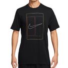 Nike Court Heritage Tee Shirt Mens Black IH2085 010
