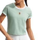 Nike Court Collection Tee Shirt Womens Steam Green/Barely Green IH5059 006