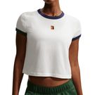 Nike Court Collection Tee Shirt Womens Sail/Midnight Navy IH5059 133
