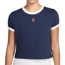 Nike Court Collection Tee Shirt Womens Midnight Navy/Sail IH5059 410