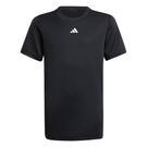 adidas Boys Tee Shirt Pro Black JI9265