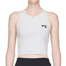 adidas Y-3 Crop Tank Top Womens Orbit Grey JM1147