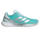 adidas Defiant Speed 2 Womens Tennis Shoe Aqua/Silver Metallic/Mint JP9738