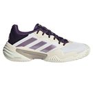 adidas Barricade 13 Womens Tennis Shoe White/Plum/Aurora Plum JR7814