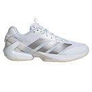 adidas Ubersonic 5 Womens Clay Tennis Shoe White/Silver Metallic/White JS2890