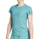 adidas Freelift Tee Shirt Womens Powder Teal JW3000