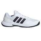 adidas Game Court 2 Mens Tennis Shoe White/Core Black/Silver Metallic KI0781