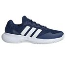adidas Game Court 2 Mens Tennis Shoe Dark Blue/White/Cyber Metallic KI0784