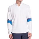 K Swiss Downforce 1/4 Zip Long Sleeve Mens Peacoat KMT78 56G461