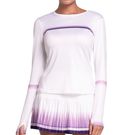 K Swiss Accelerate Long Sleeve Top Womens Paisley KWT25 65G522