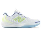 New Balance FuelCell 796v5 Mens Pickleball Shoe 2E Width White/Blue/Yellow M7967DO 2E