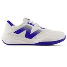 New Balance FuelCell 796v4 Mens pickleball Shoe D Width White/Blue Gemstone MCH796G4 D