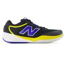 New Balance FuelCell 996v6 Mens Tennis Shoe D Width Black/Blue Gemstone/Apollo Gold MCH996B6 D