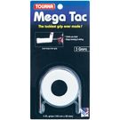 Tourna Mega Tac Overgrip (3pk) White MT W