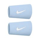 Nike Tennis Premier Doublewide Wristband 2pk Hydrogen Blue/White N0002466 455OS