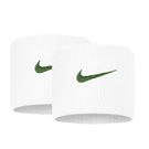 Nike Tennis Premier Wristbands - White/Gorge Green