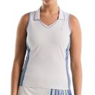 Penguin Racer Polo Tank Top Womens Bright White O1KSG016 118