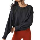 FP Movement Inspire Long Sleeve Top Womens Black OB1722020 0010
