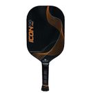 Diadem Icon Infiinity Pro Pickleball Paddle Inferno Black/Orange PB PB ICONIP INF
