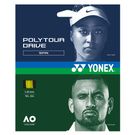 Yonex Poly Tour Drive 16L (1.25mm) Tennis String Flash Yellow PTGD125FY