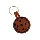Racquet Inc Pickleball Leather Keychain RITG171