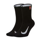 Nike Court Multiplier Cushioned Crew Sock - Black