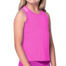 Lucky in Love Retro Girls Volley Tank Top Mulberry T308 656