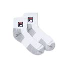 Fila Quarter Crew Sock White TAS31758 100