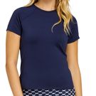 Tail Essentials Tella Short Sleeve Top Womens Navy Blue TX3159 5348