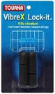 Tourna Lock-It Vibration Dampeners 2pk BlackûVIB LOK BK