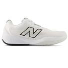 New Balance 996v6 Womens Tennis Shoe D Width White/Black WCH996W6 D