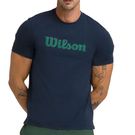 Wilson Easy Street Tee Shirt Mens Classic Navy/Field Green WM00009331-DB3