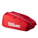 Wilson Super Tour 9 Pack Tennis Bag Red WR8036701001û