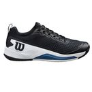 Wilson Rush Pro 4.5 Mens Tennis Shoe Black/White/Ensign Blue WRS333150U