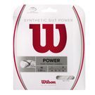 Wilson Synthetic Gut Power 16g (1.30mm) Tennis String White WRZ945100