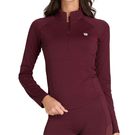 Wilson Baseline 1/2 Zip Long Sleeve Top Womens Port Royale WW00556531WIE