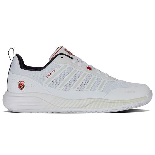 K-Swiss Ultra Court Mens Tennis Shoe White/Black/Mars Red 04405 140
image