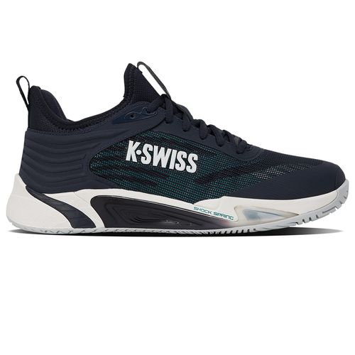 K-Swiss Hypercourt Pinnacle Mens Tennis Shoe Carbon/Blanc deBlanc/Baltic 04432 031image